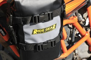 Photo of SE-4005 Hurricane RiggPak Crash Bar/Tail Bag Installed on KTM Crash Bar